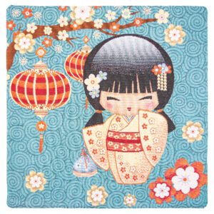 Poszewka gobelinowa Japonka Morski