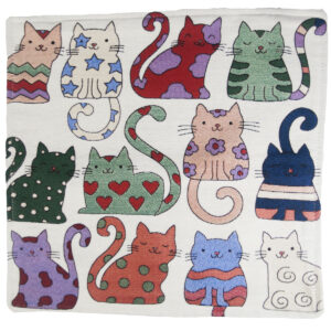 Poszewka gobelinowa Koty 9