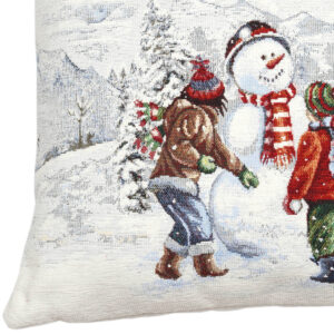 Alternative view of Poszewka gobelinowa Biała zima