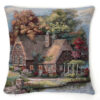 Poszewka gobelinowa domek z werandą