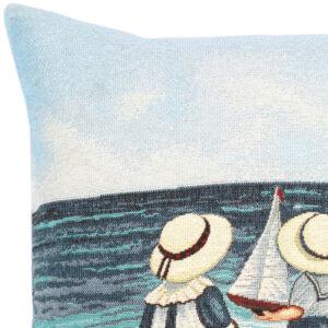 Poszewka gobelinowa Dzieci na plaży