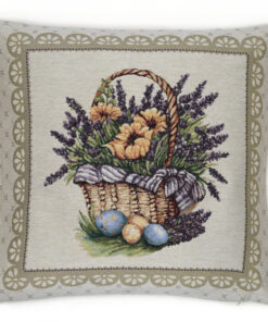 Poszewka gobelinowa Kosz z lawendą