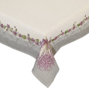 Obrus gobelinowy lawenda