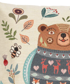 Poszewka gobelinowa Niedźwiadek