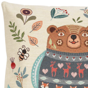 Poszewka gobelinowa Niedźwiadek