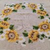 Obrus gobelinowy słoneczniki retro