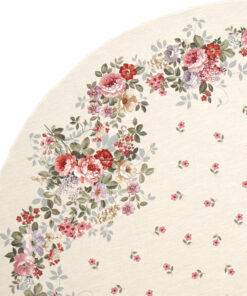 Alternative view of Obrus gobelinowy Róża angielska Fi 165cm