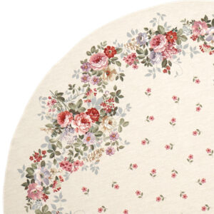 Alternative view of Obrus gobelinowy Róża angielska Fi 165cm
