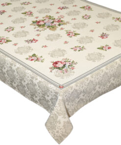 Obrus gobelinowy Róża beżowa 280cm x 140cm
