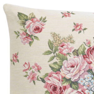 Poszewka gobelinowa Róża beżowa