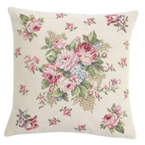 Poszewka gobelinowa Róża beżowa