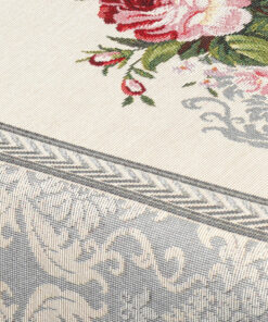 Alternative view of Obrus gobelinowy Róża szara 180cm x 140cm