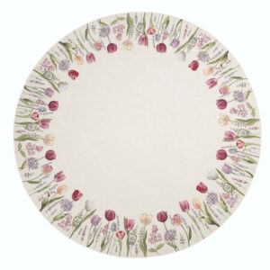 Obrus gobelinowy Tulipany Fi 165cm