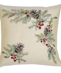 Poszewka gobelinowa Wianek zielony